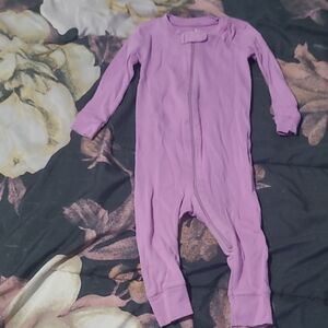 Primary Lavender Kids One Piece Footie